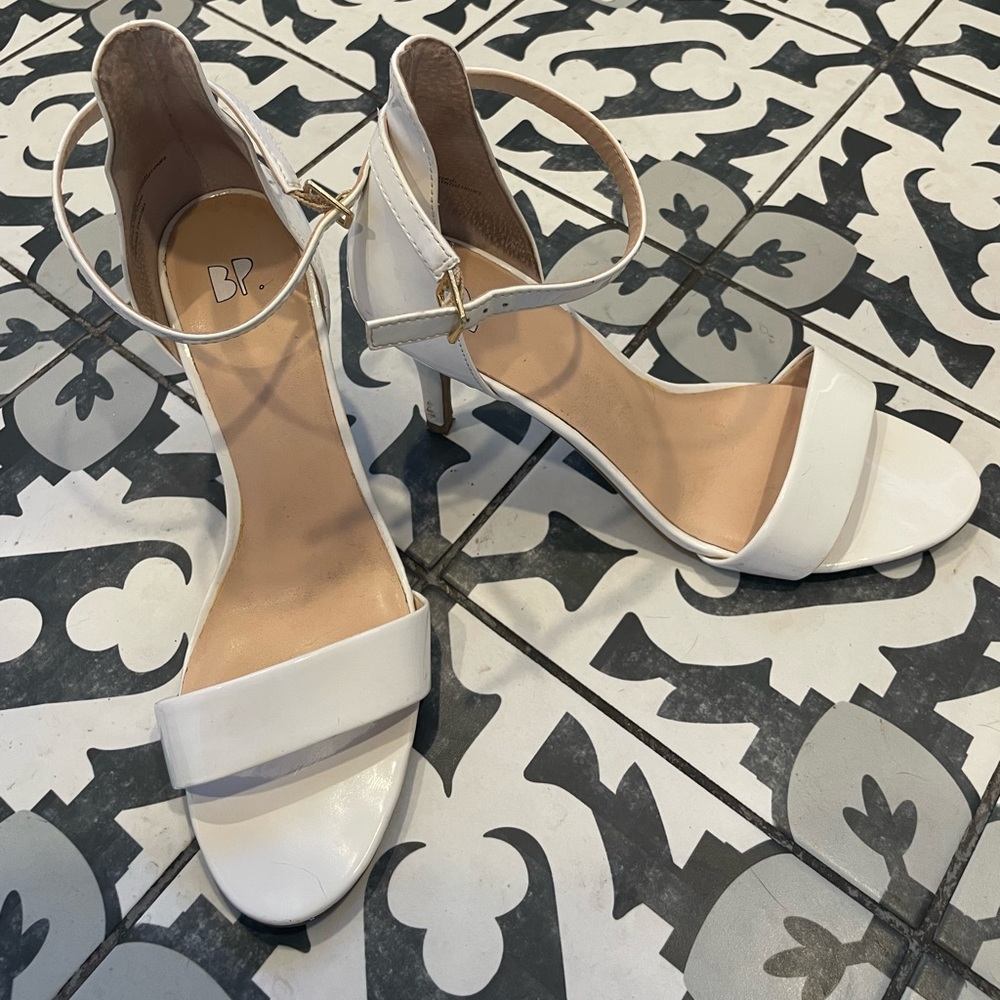 White Heels from Nordstrom BP
